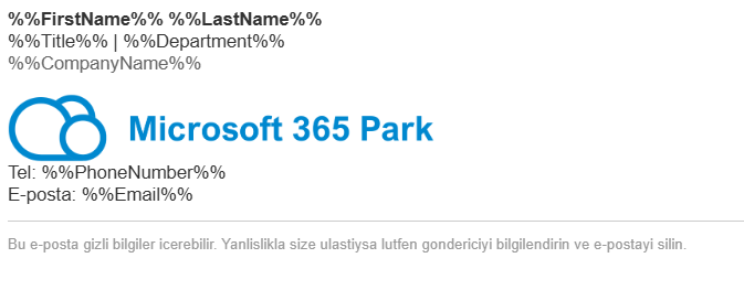 Microsoft 365 (Office 365) Bilgi Bankası - Exchange Online'da Kurumsal Mail İmzası Nasıl Eklenir? Exchange Online'ın en kullanışlı özelliklerinden biri, tüm şirket çalışanları için standart mail imzalarını merkezi olarak yönetebilmenizdir. Bu rehberde, Exchange Online üzerinden kurumsal mail imzası eklemeyi adım adım anlatacağız. Microsoft 365 (Office 365) Bilgi Bankası - Exchange Online'da Kurumsal Mail İmzası Nasıl Eklenir? Exchange Online'ın en kullanışlı özelliklerinden biri, tüm şirket çalışanları için standart mail imzalarını merkezi olarak yönetebilmenizdir. Bu rehberde, Exchange Online üzerinden kurumsal mail imzası eklemeyi adım adım anlatacağız.